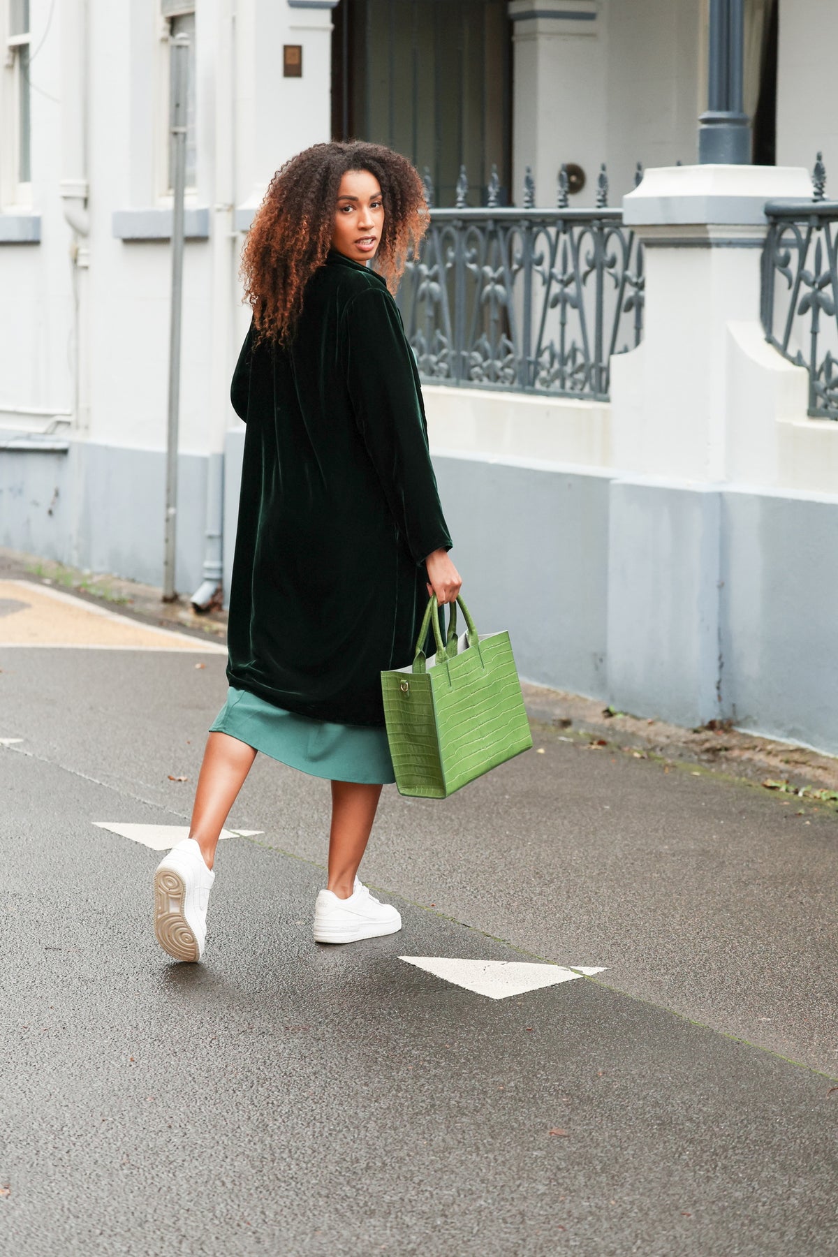 Brooklyn Velvet Coat