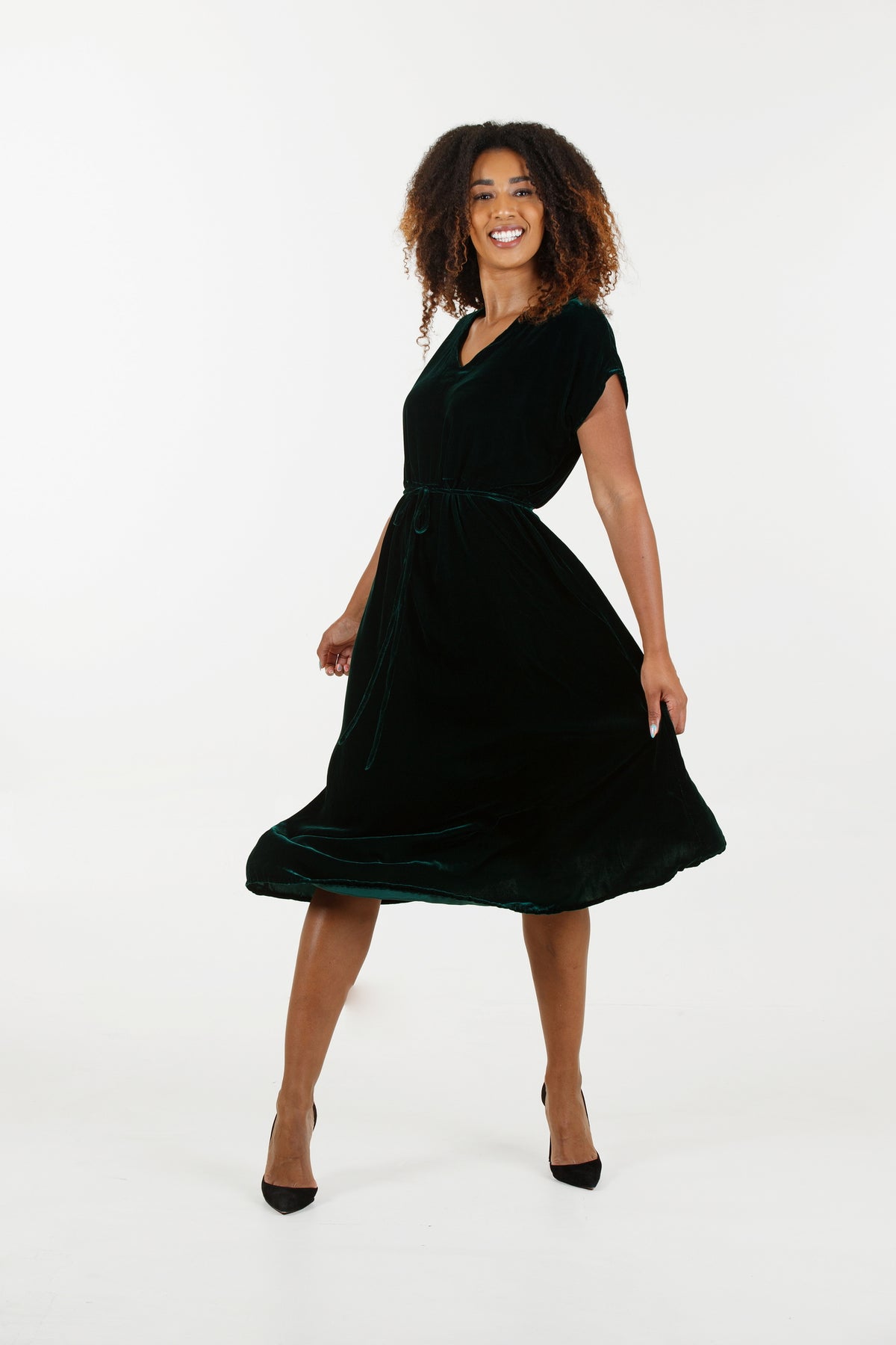 Verona Velvet Dress