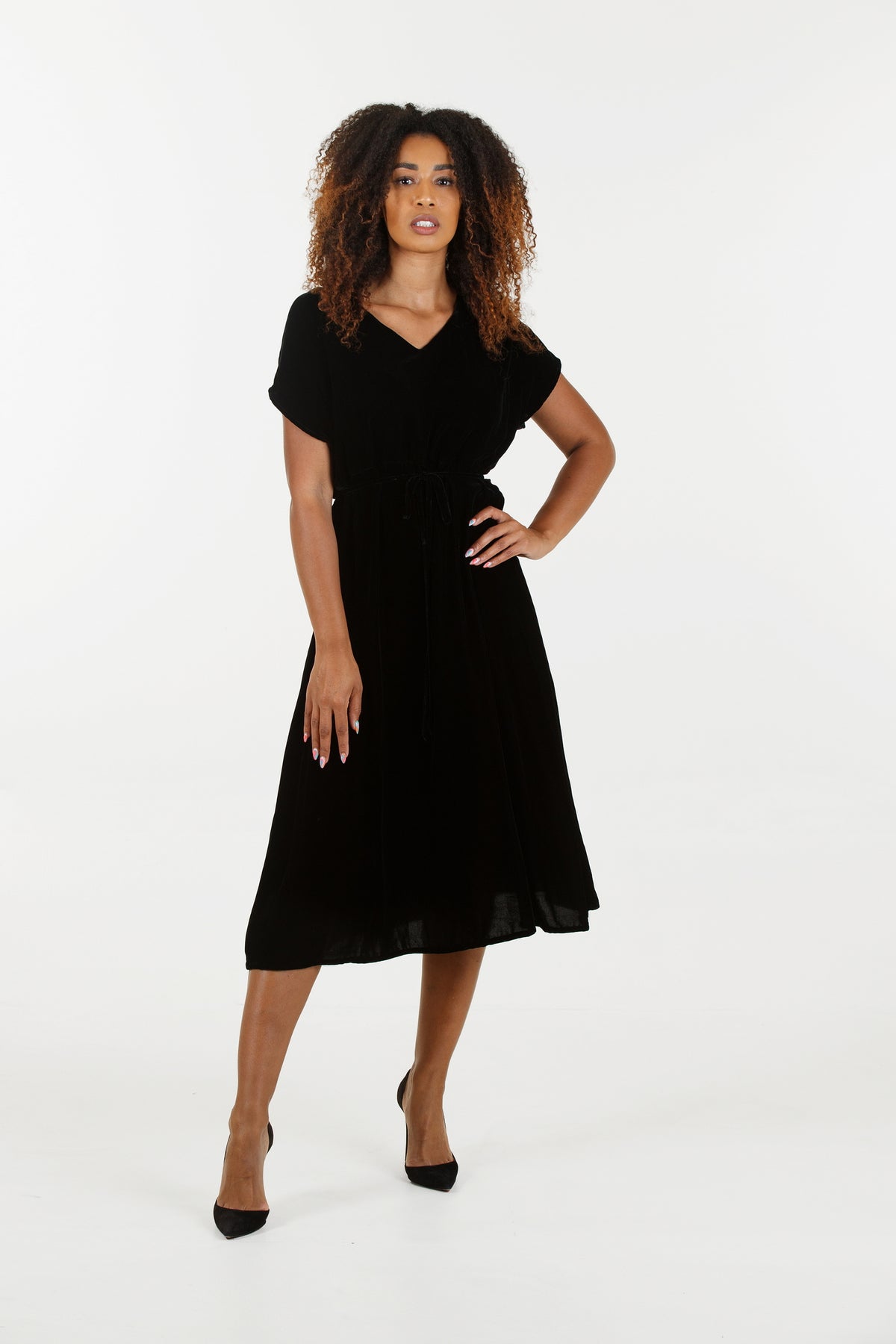 Verona Velvet Dress