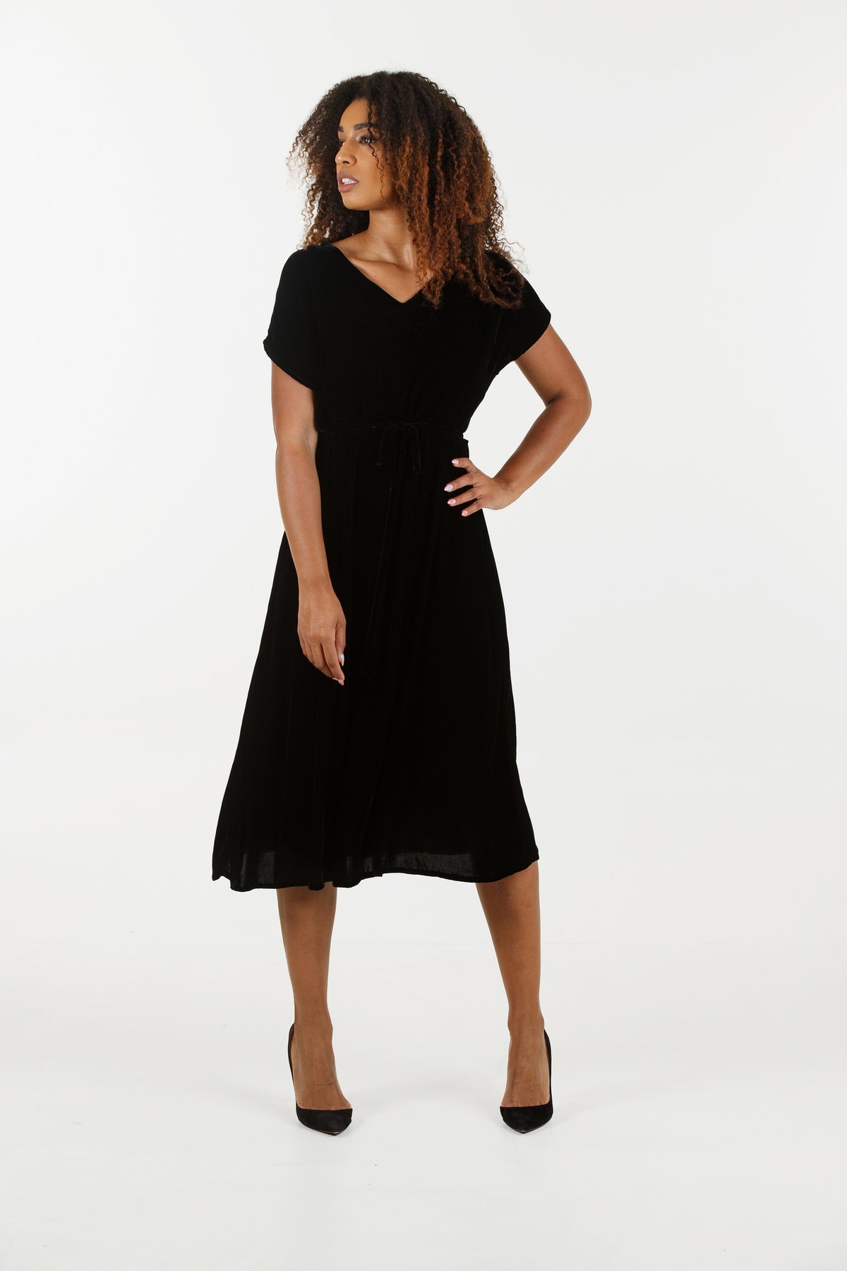 Verona Velvet Dress