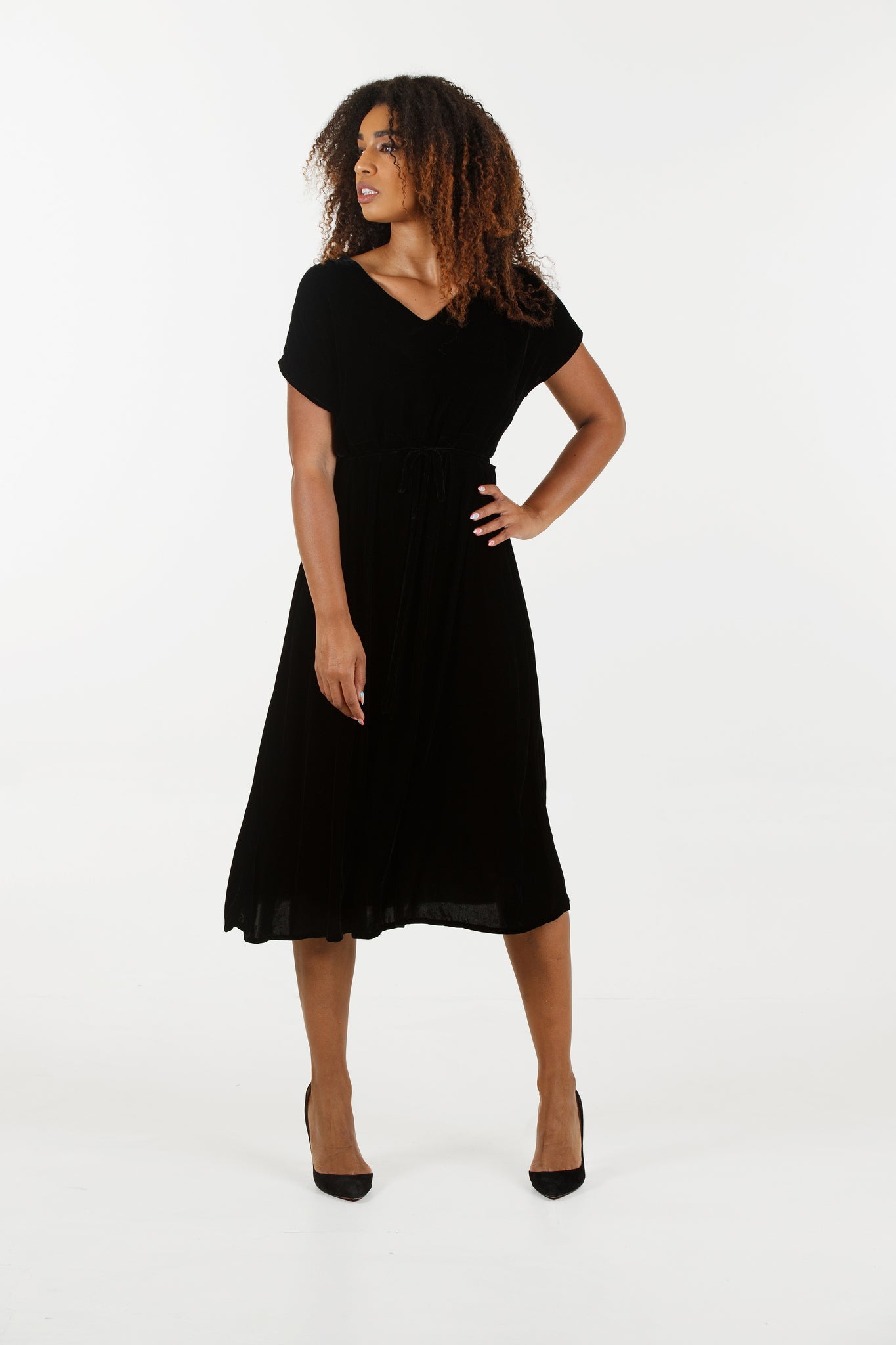 Verona Velvet Dress
