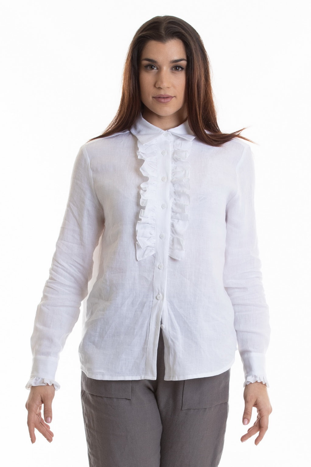 Milan Linen Top