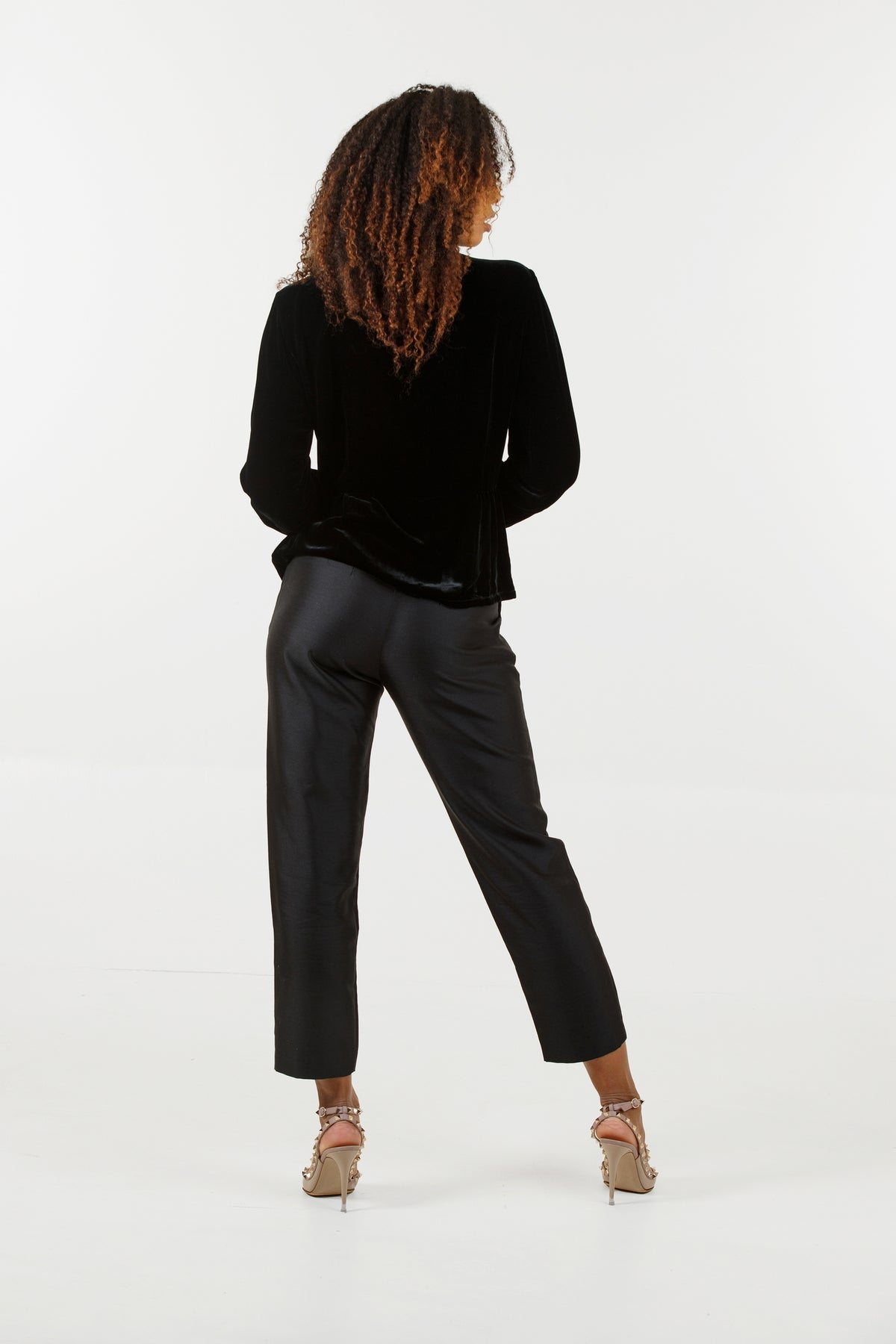 Ovieto Silk Pants
